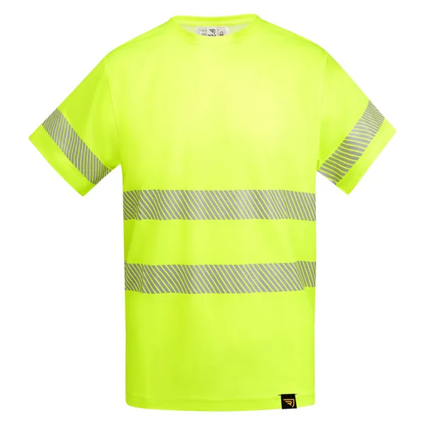 Tricou reflectorizant bărbați Tauri — culoarea Galben fluor, imagine produs