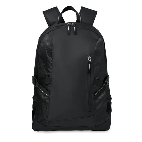 Rucsac TECNOTREK — culoarea Negru, față