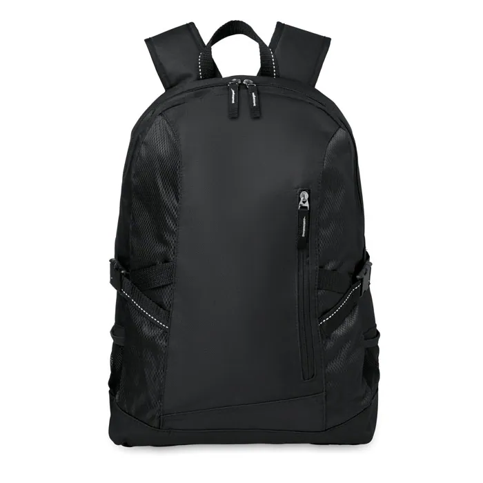 Rucsac TECNOTREK — culoarea Negru, față