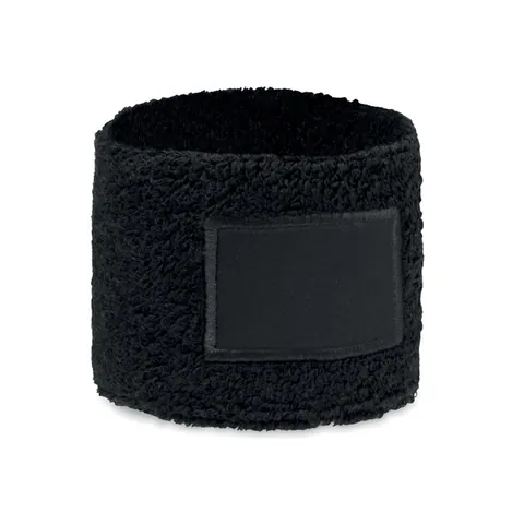 Brățară polibumbac TEKUBI — culoarea Negru, față