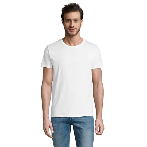 Tricou bărbați TEMPO 185 — culoarea Alb, față