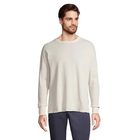 Tricou unisex THERMAL T — culoarea Natural, față