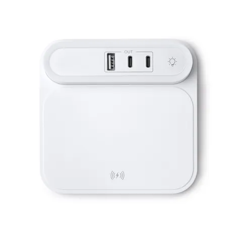 Încărcător wireless Titanus — culoarea Alb, imagine produs