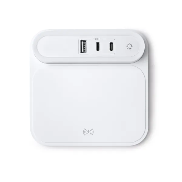 Încărcător wireless Titanus — culoarea Alb, imagine produs