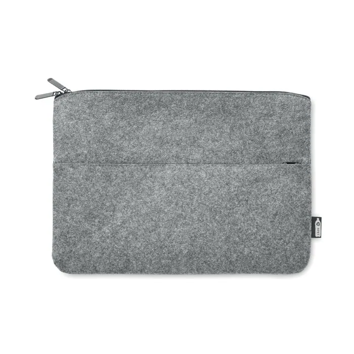 Husă pentru laptop TOPLO — culoarea Gri, față
