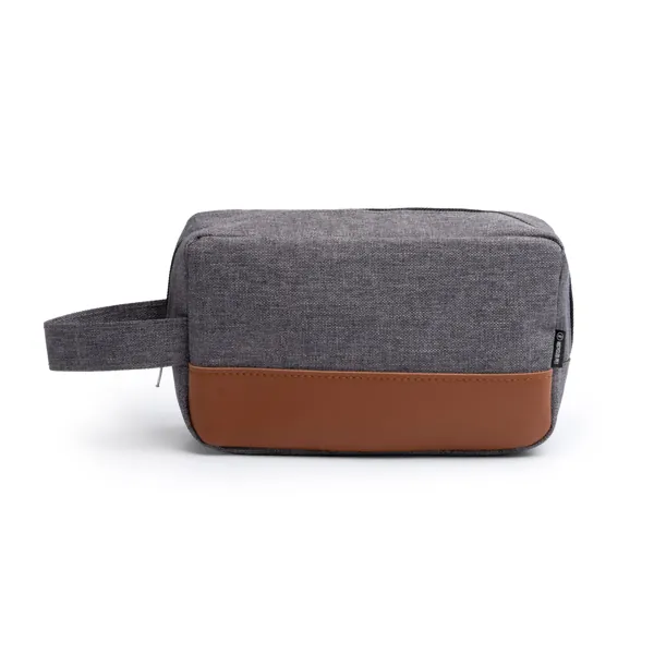Geantă cosmetice Tosun — culoarea Gri melanj, imagine produs