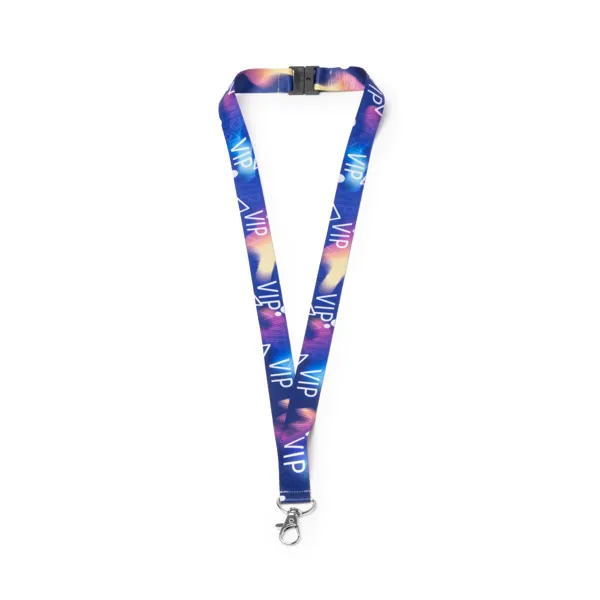 Lanyard Trenet — culoarea Alb, imagine produs