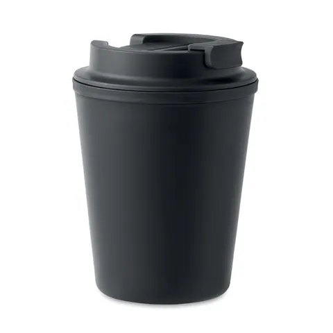 Cană termică TRIDUS — culoarea Negru, față