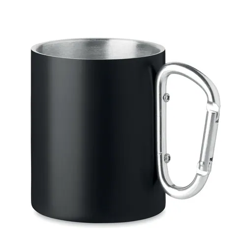 Cană TRUMBA — culoarea Negru, față