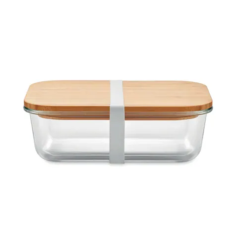 Cutie de prânz TUNDRA LUNCHBOX — culoarea Transparent, față