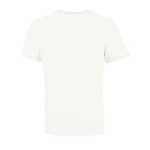 Tricou unisex TUNER — culoarea Alb absolut, față