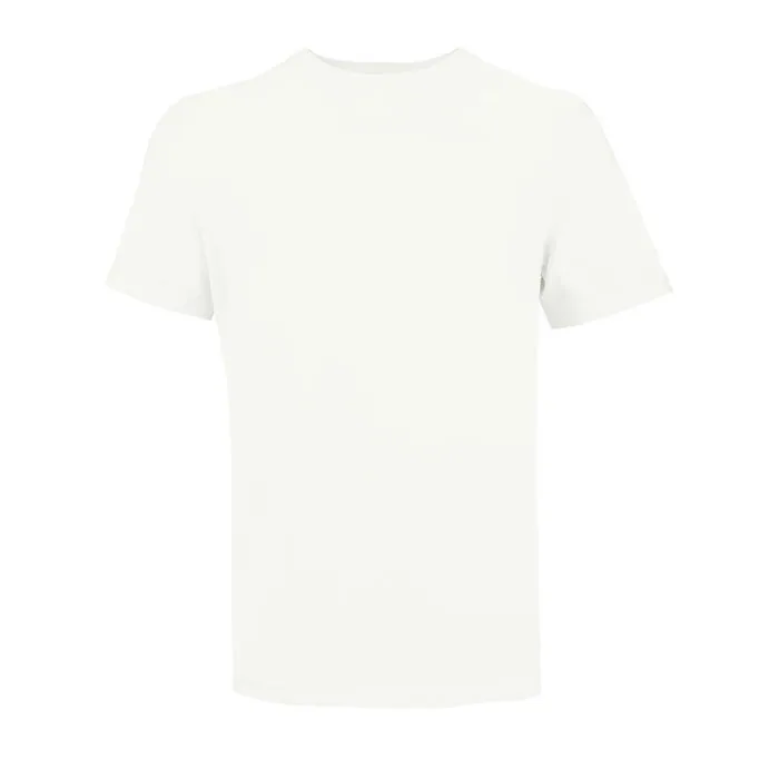 Tricou unisex TUNER — culoarea Alb absolut, față