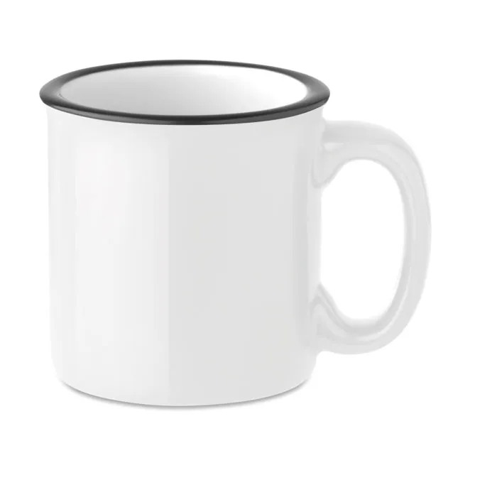 Cană ceramică TWEENIES SUBLIM — culoarea Negru, față