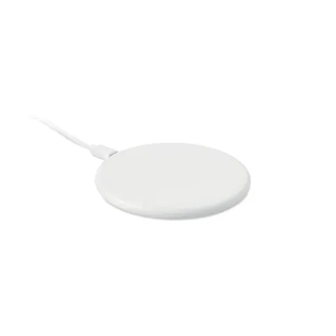 Încărcător wireless TWING — culoarea Alb, față