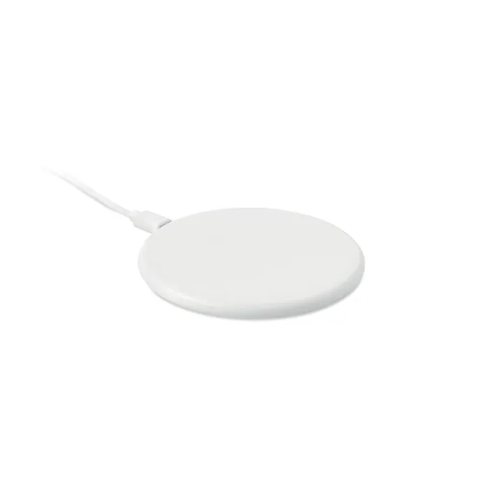 Încărcător wireless TWING — culoarea Alb, față