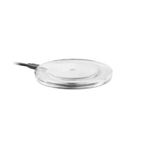 Încărcător wireless UVE CHARGING — culoarea Alb, față