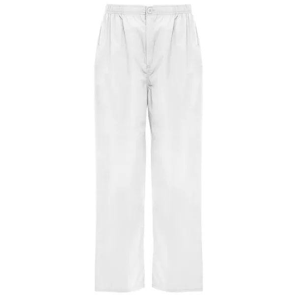 Pantaloni unisex Vademecum — culoarea Alb, imagine produs