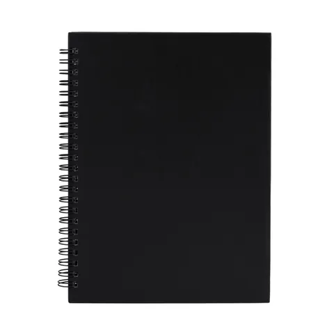 Agendă Valle — culoarea Negru, imagine produs