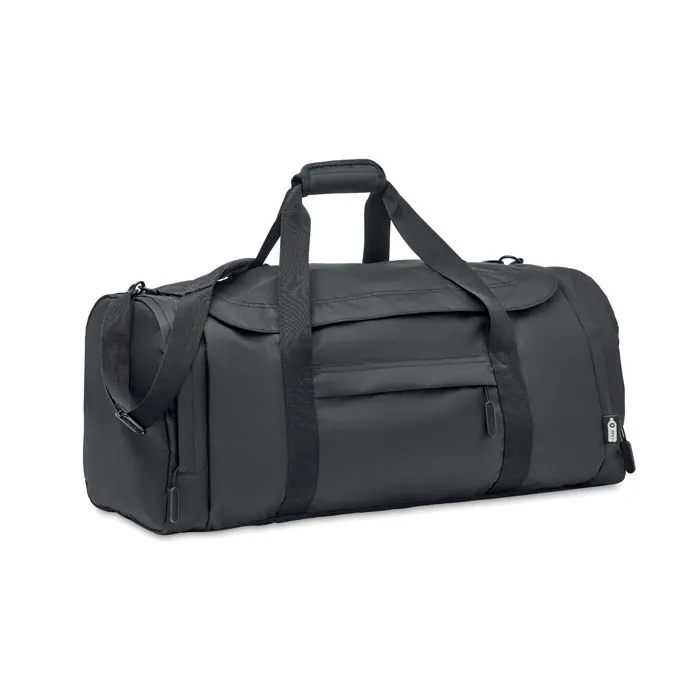 Geantă de weekend VALLEY DUFFLE — culoarea Negru, față