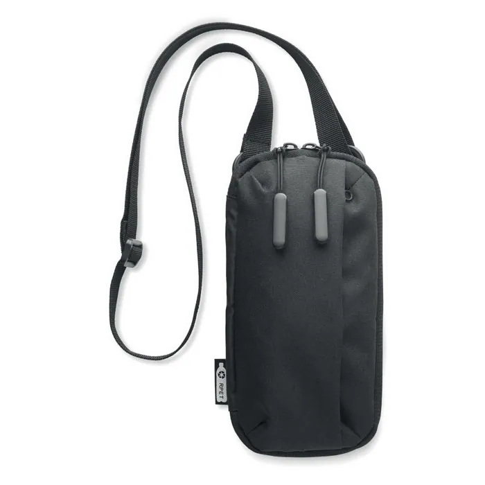 Geantă VALLEY WALLET — culoarea Negru, față