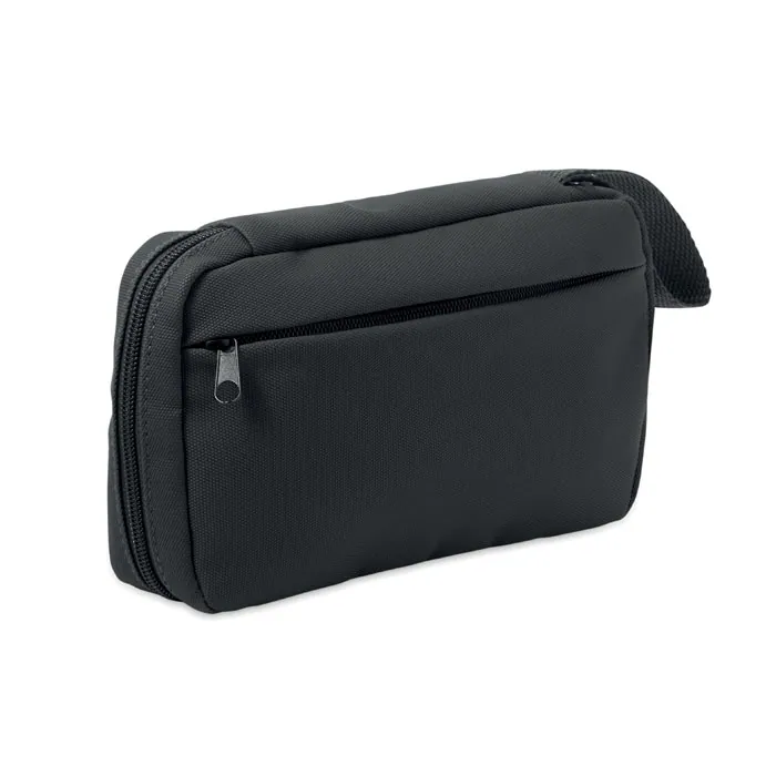 Geantă cosmetică VANIT — culoarea Negru, față