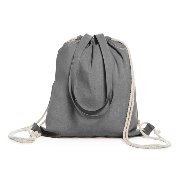 Rucsac cu șnur Varese — culoarea Negru, imagine produs
