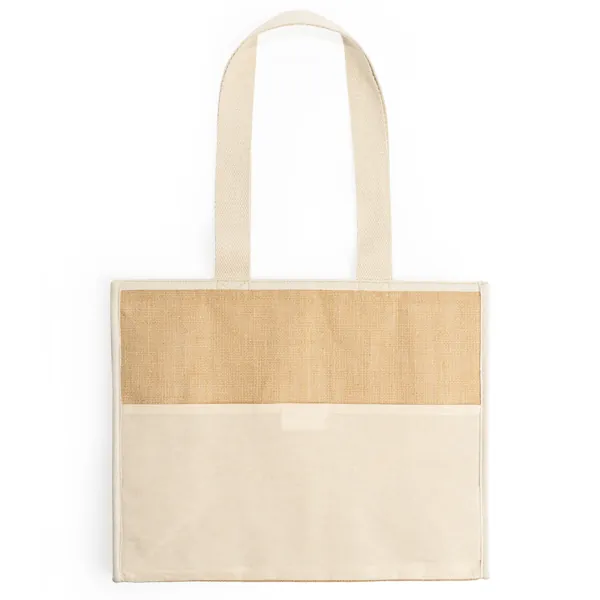 Geantă tote Venice — culoarea Natural, imagine produs