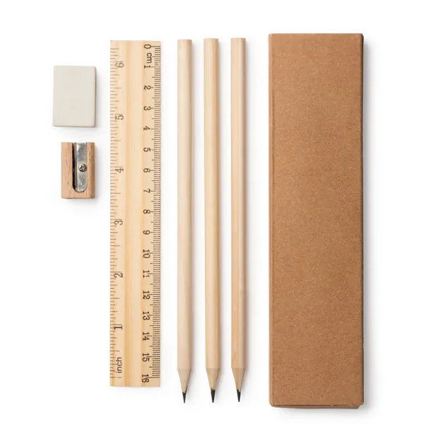 Set de scris Vernak — culoarea Natural, imagine produs