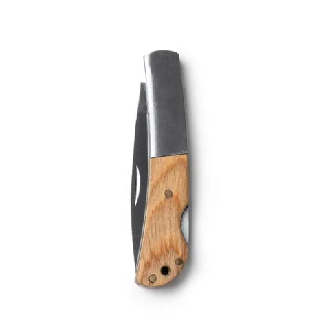 Cuțit de buzunar Vidur — culoarea Natural, imagine produs