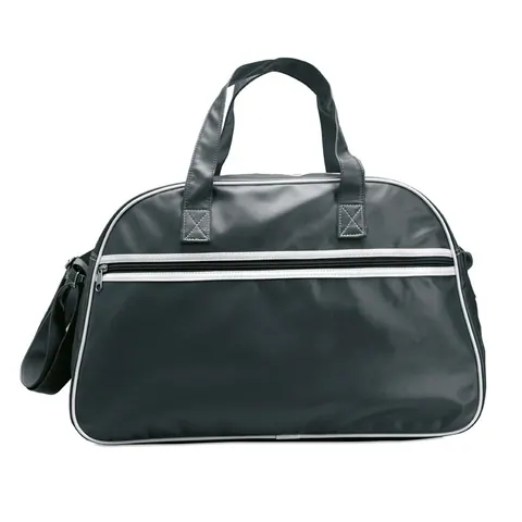 Geantă de sport VINTAGE — culoarea Negru, față