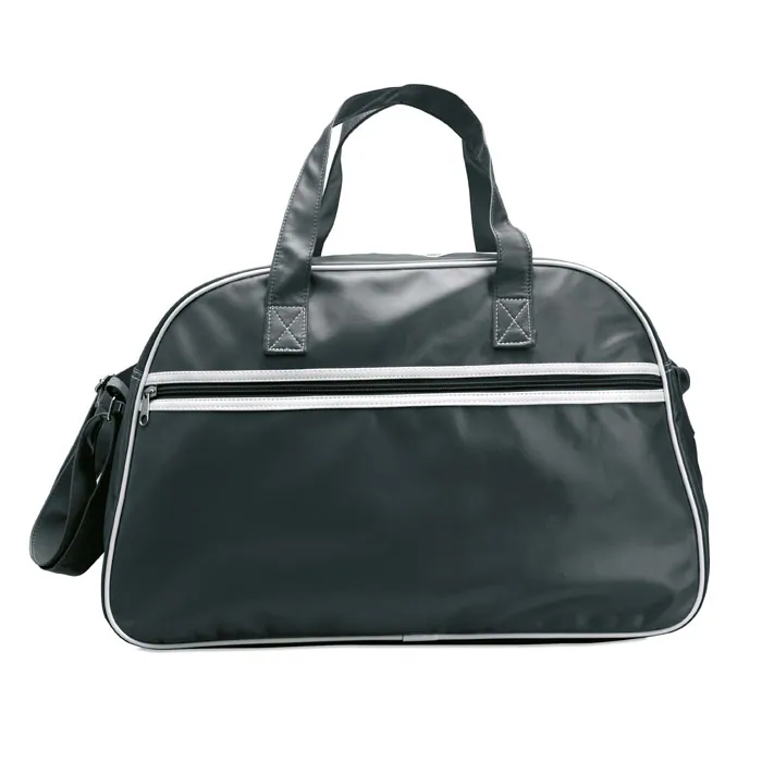 Geantă de sport VINTAGE — culoarea Negru, față