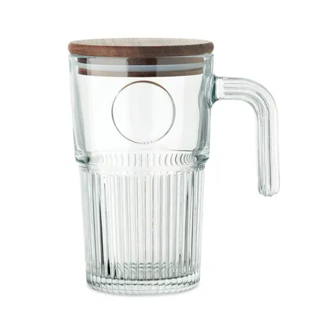 Pahar VITRIO JAR — culoarea Transparent, față