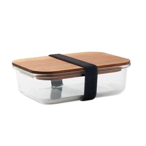 Cutie de prânz VITRIO LUNCH — culoarea Transparent, față