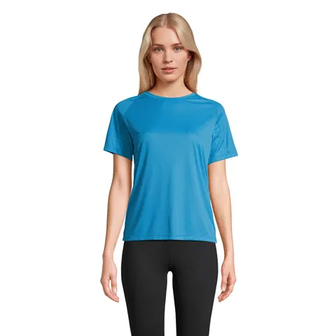 Tricou VORTEX — culoarea Aqua, față