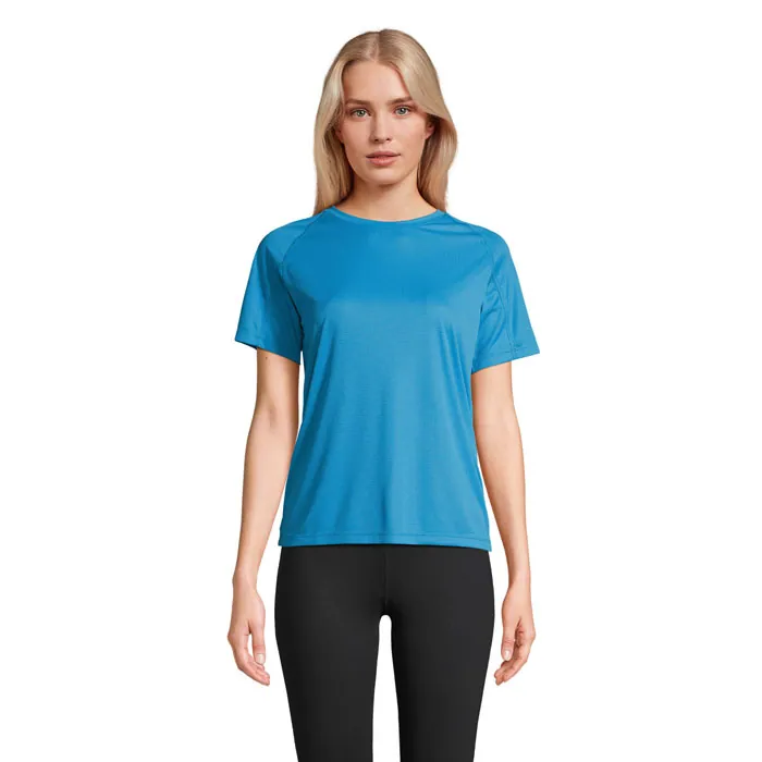 Tricou VORTEX — culoarea Aqua, față