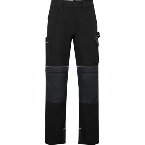 Pantaloni de lucru unisex Wall — culoarea Negru, imagine produs