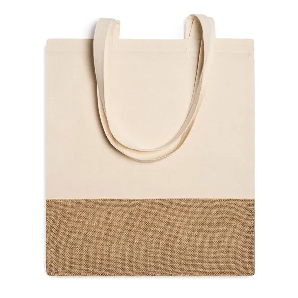 Geantă tote Wave — culoarea Natural, imagine produs