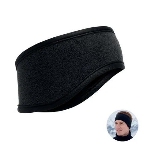 Bentiță WAVES — culoarea Negru, față