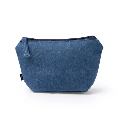 Geantă cosmetice Wesly — culoarea Albastru jeans, imagine produs