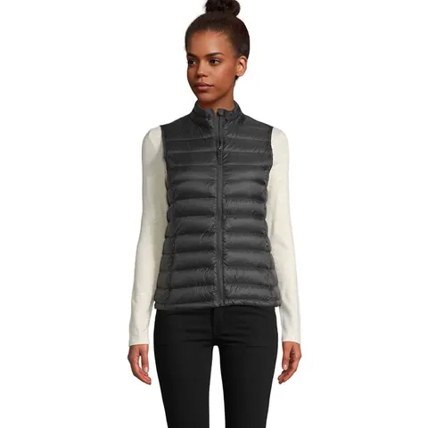 Vestă damă WILSON BW — culoarea Negru, față