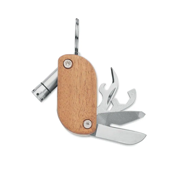 Cuțit de buzunar WODYCUT — culoarea Lemn, față