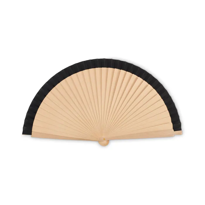 Evantai WOODFAN — culoarea Negru, față