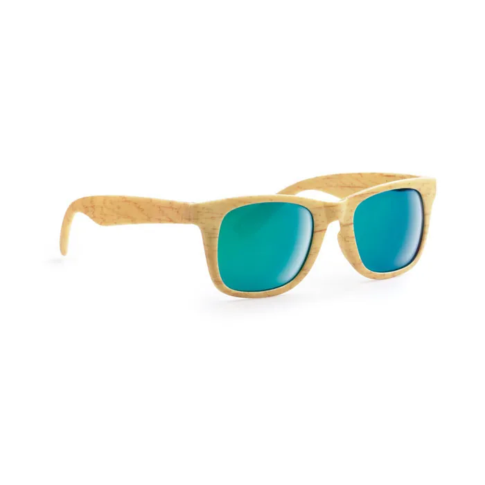 Ochelari de soare WOODIE — culoarea Lemn, față