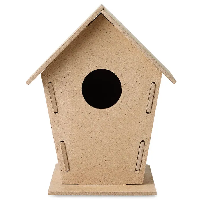 Căsuță WOOHOUSE — culoarea Lemn, față