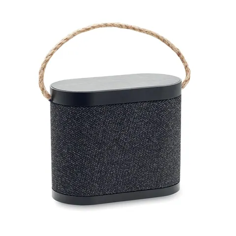Boxă portabilă WUSIC — culoarea Negru, față