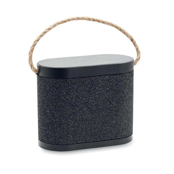 Boxă portabilă WUSIC — culoarea Negru, față
