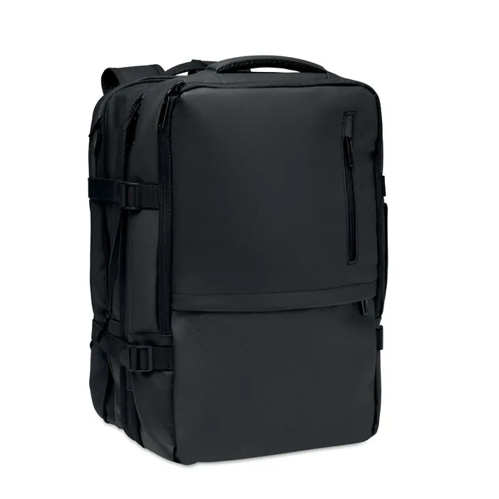 Rucsac XJUST — culoarea Negru, față