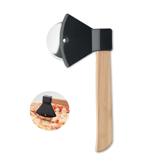 Tăietor de pizza ZAZA — culoarea Negru, față