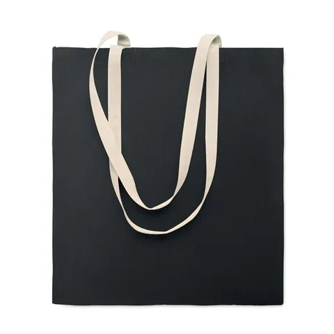 Geantă tote ZEVRA COLOUR — culoarea Negru, față