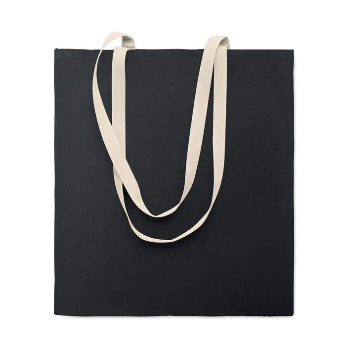 Geantă tote ZEVRA COLOUR — culoarea Negru, față